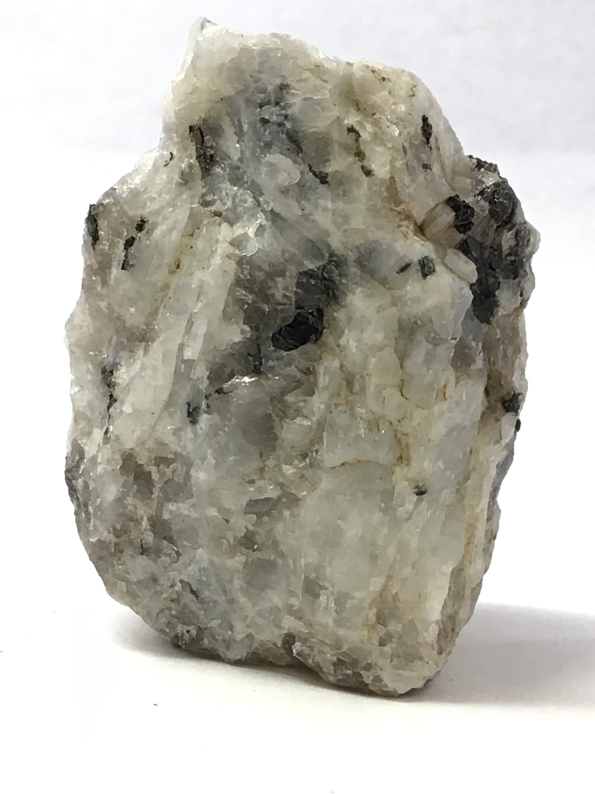 Rainbow Moonstone Specimen - One Side Polish - Medium