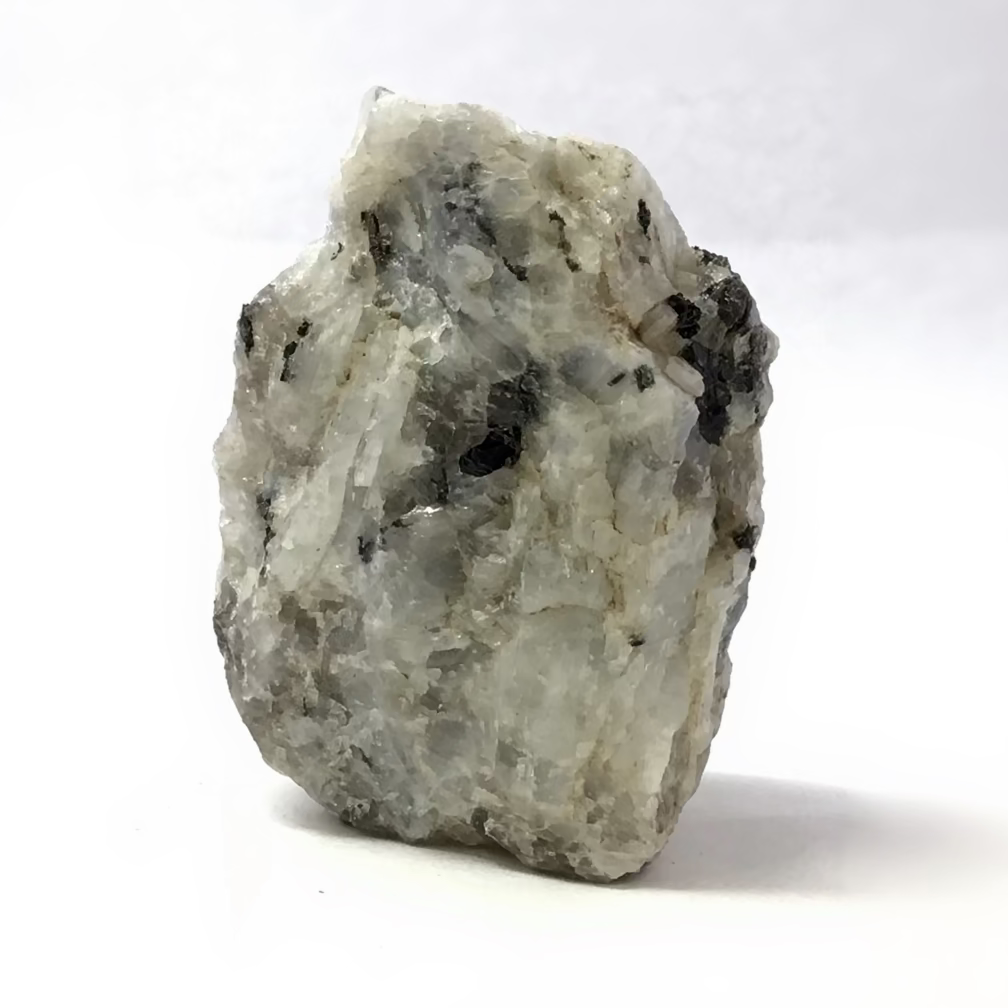 Rainbow Moonstone Specimen - One Side Polish - Medium