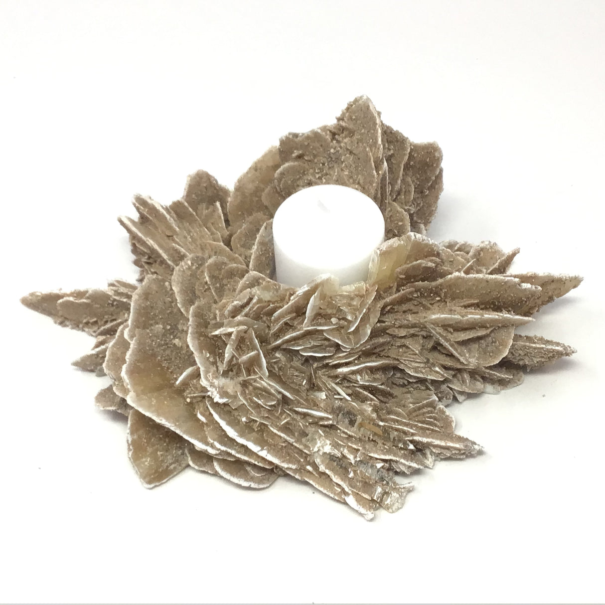 Desert Rose Cluster Candle Holder