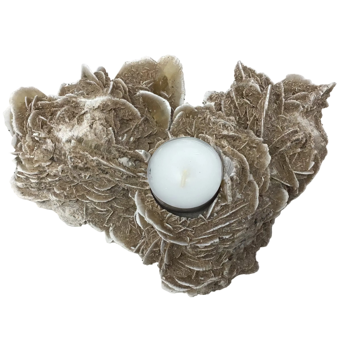 Desert Rose Cluster Candle Holder
