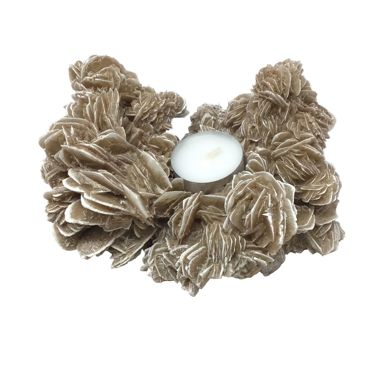 Desert Rose Cluster Candle Holder