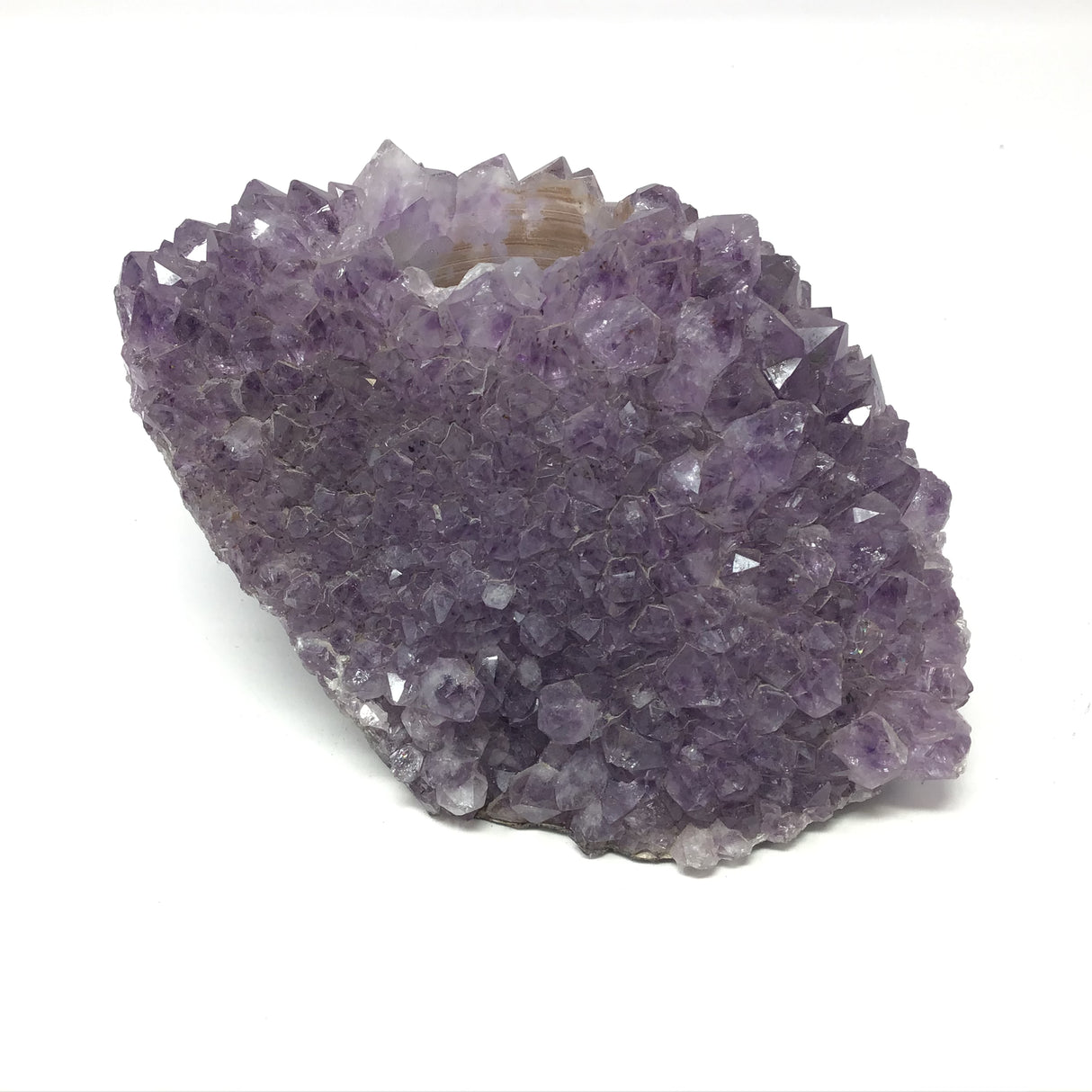 Amethyst Druze Tealight Candle Holder