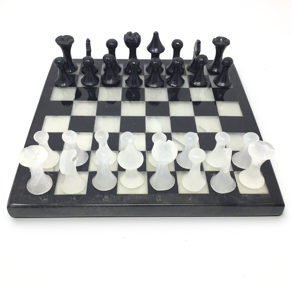 Small Onyx Chess Set with Italian Pieces