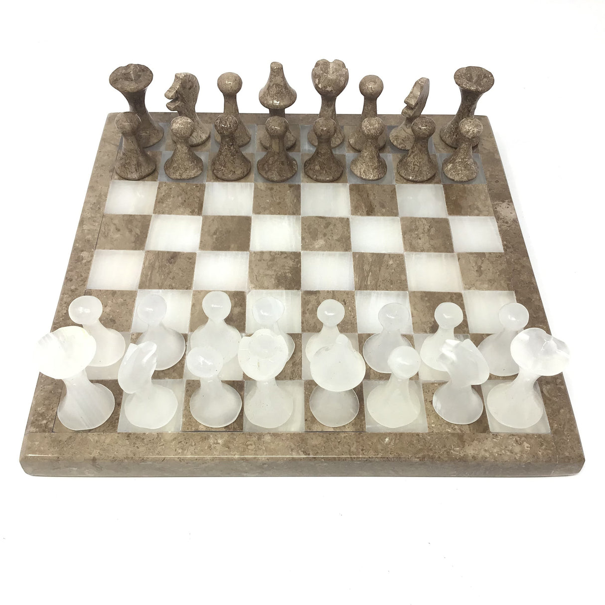 Small Onyx Chess Set with Italian Pieces