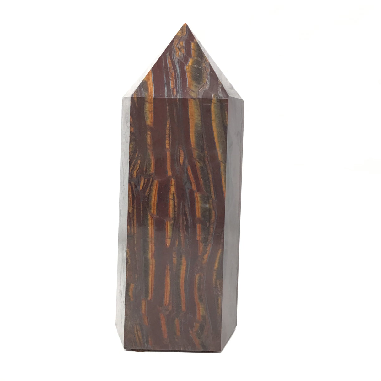 Statement Red Tigers Eye Point