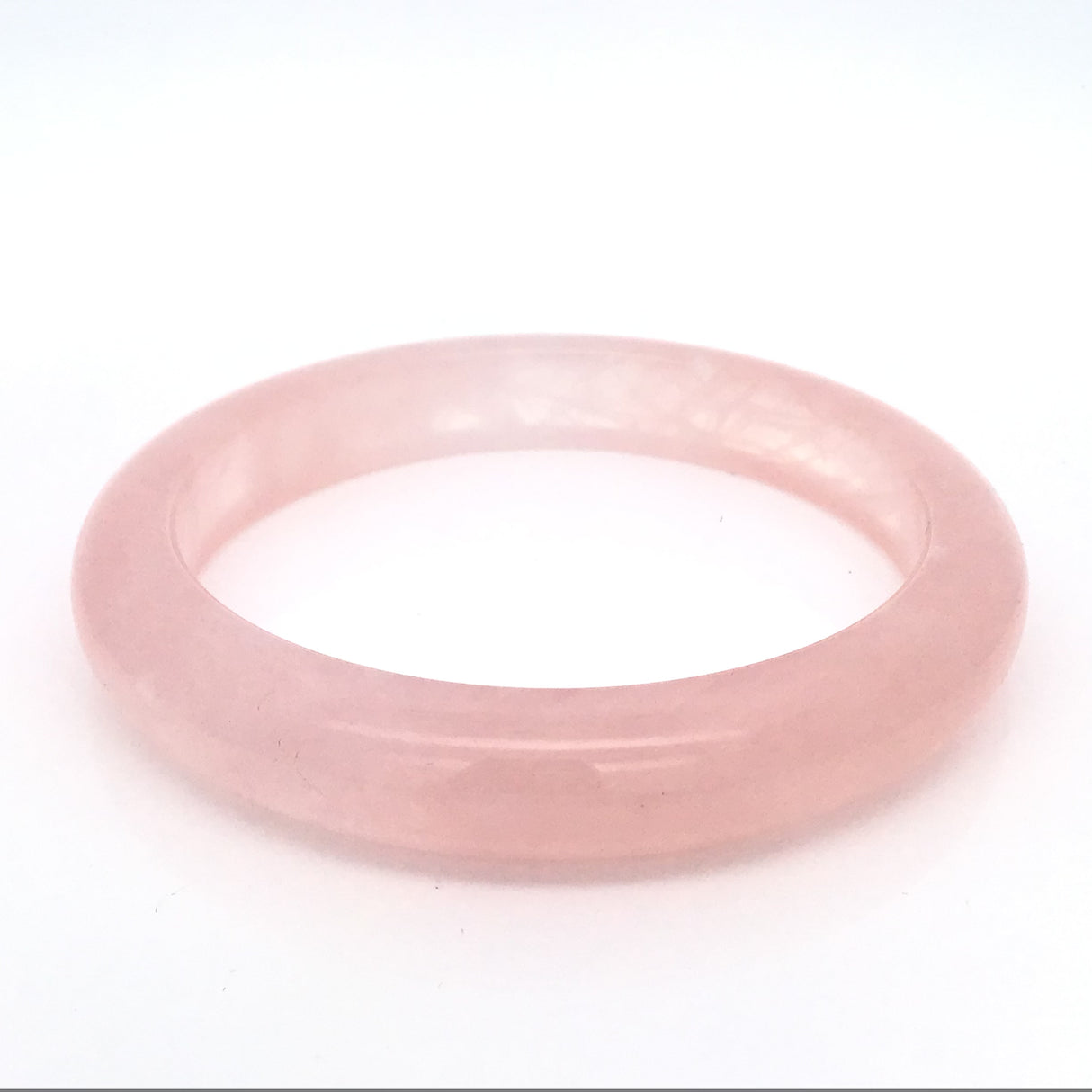 High Quality Rose Quartz Bangle Bracelet