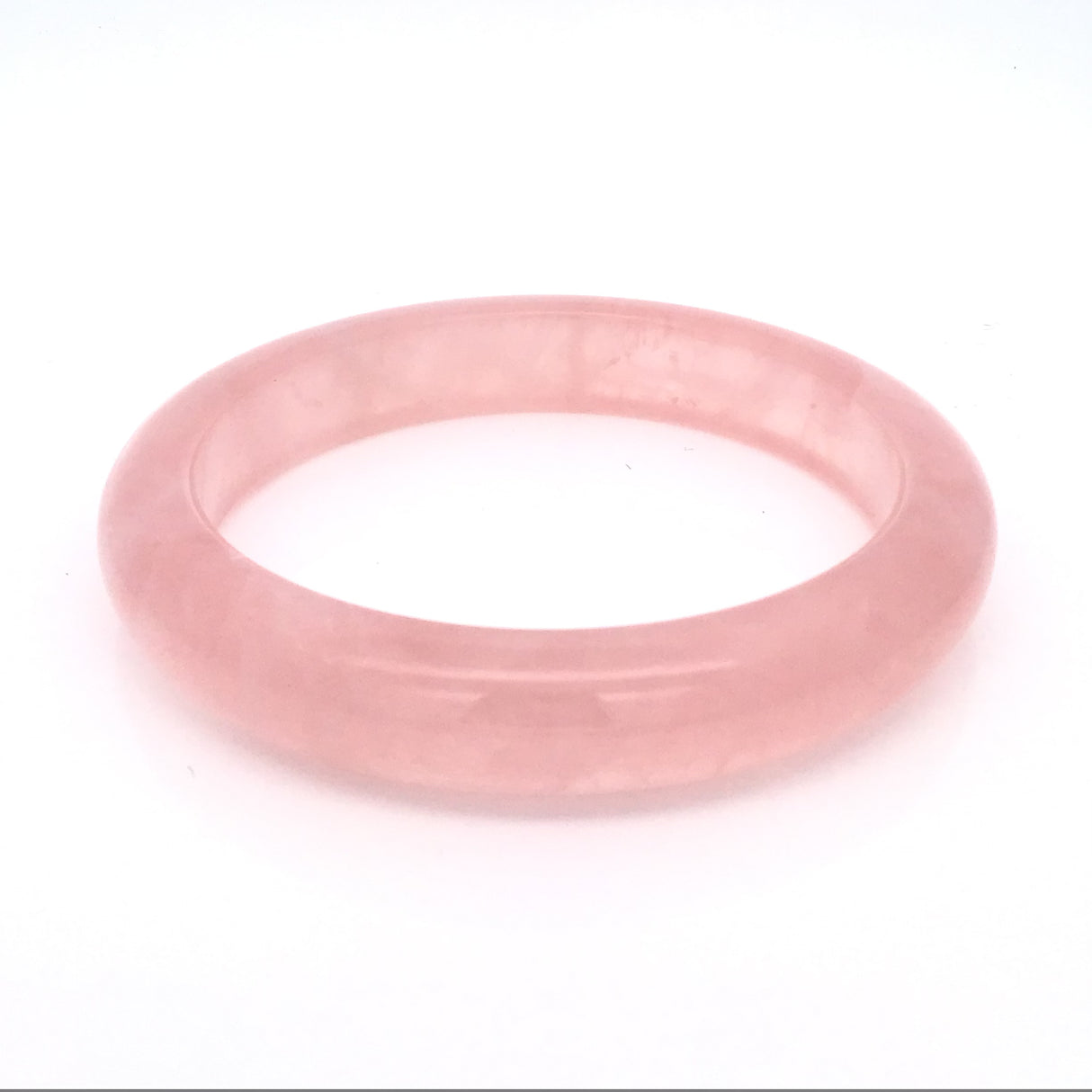 High Quality Rose Quartz Bangle Bracelet