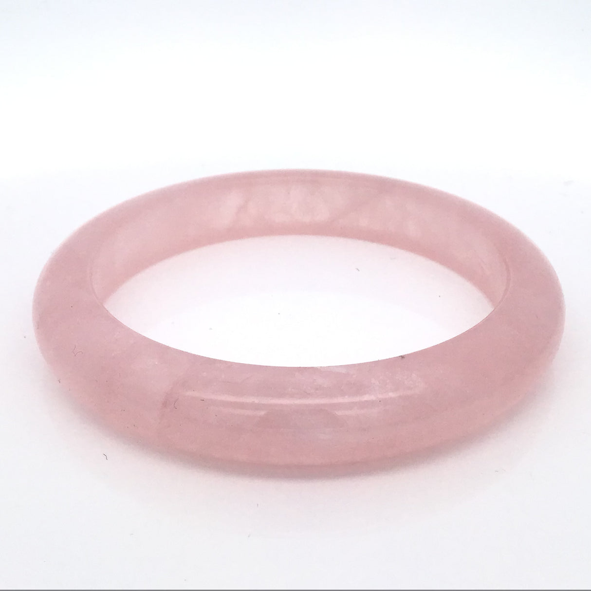 High Quality Rose Quartz Bangle Bracelet