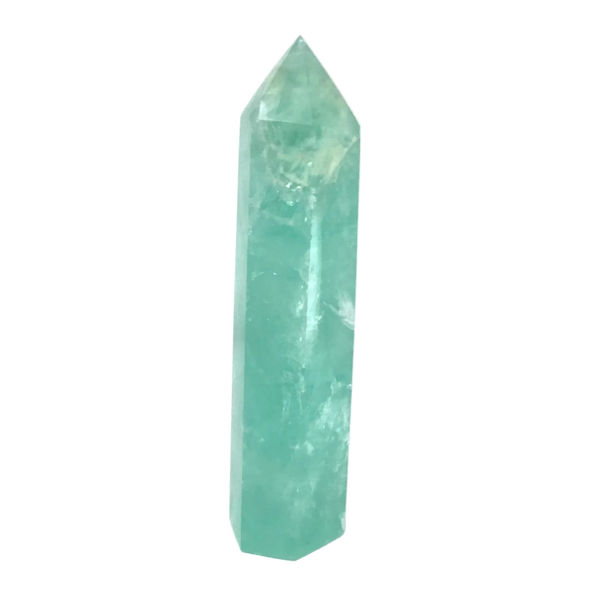 Seafoam Green Fluorite Tower Points - High Translucency - 5 inch to 6 inches
