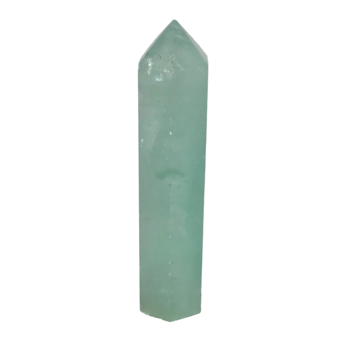 Seafoam Green Fluorite Tower Points - High Translucency - 5 inch to 6 inches