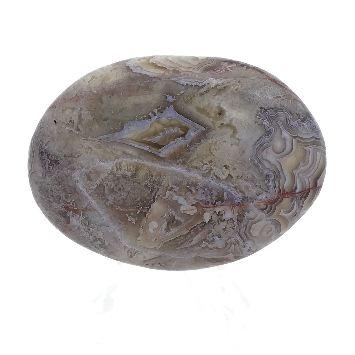 Hand-Polished Palm Stone - Small