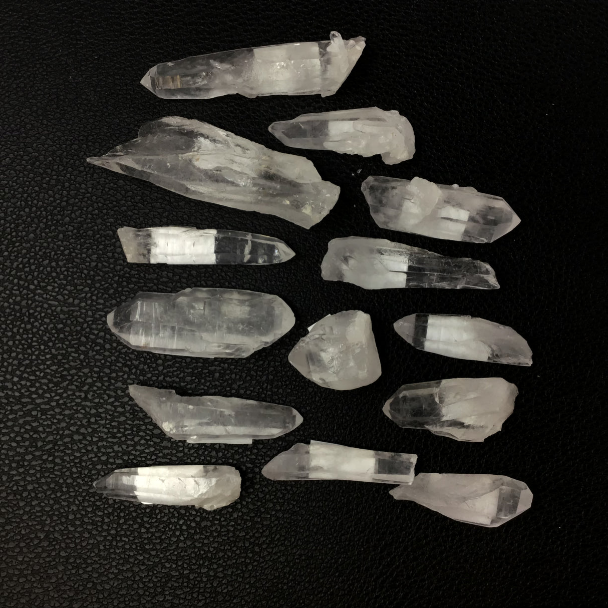 Unpolished Clear Quartz Points & Clusters