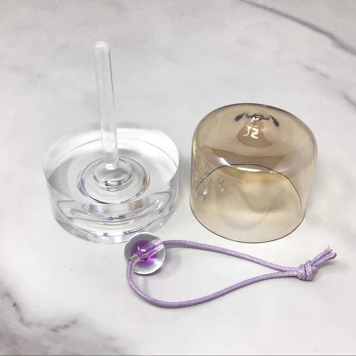Crystal Zen Bell with Bead Striker