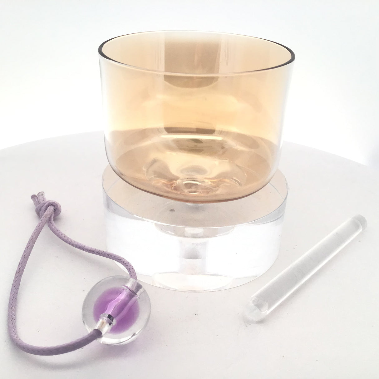 Crystal Zen Bell with Bead Striker