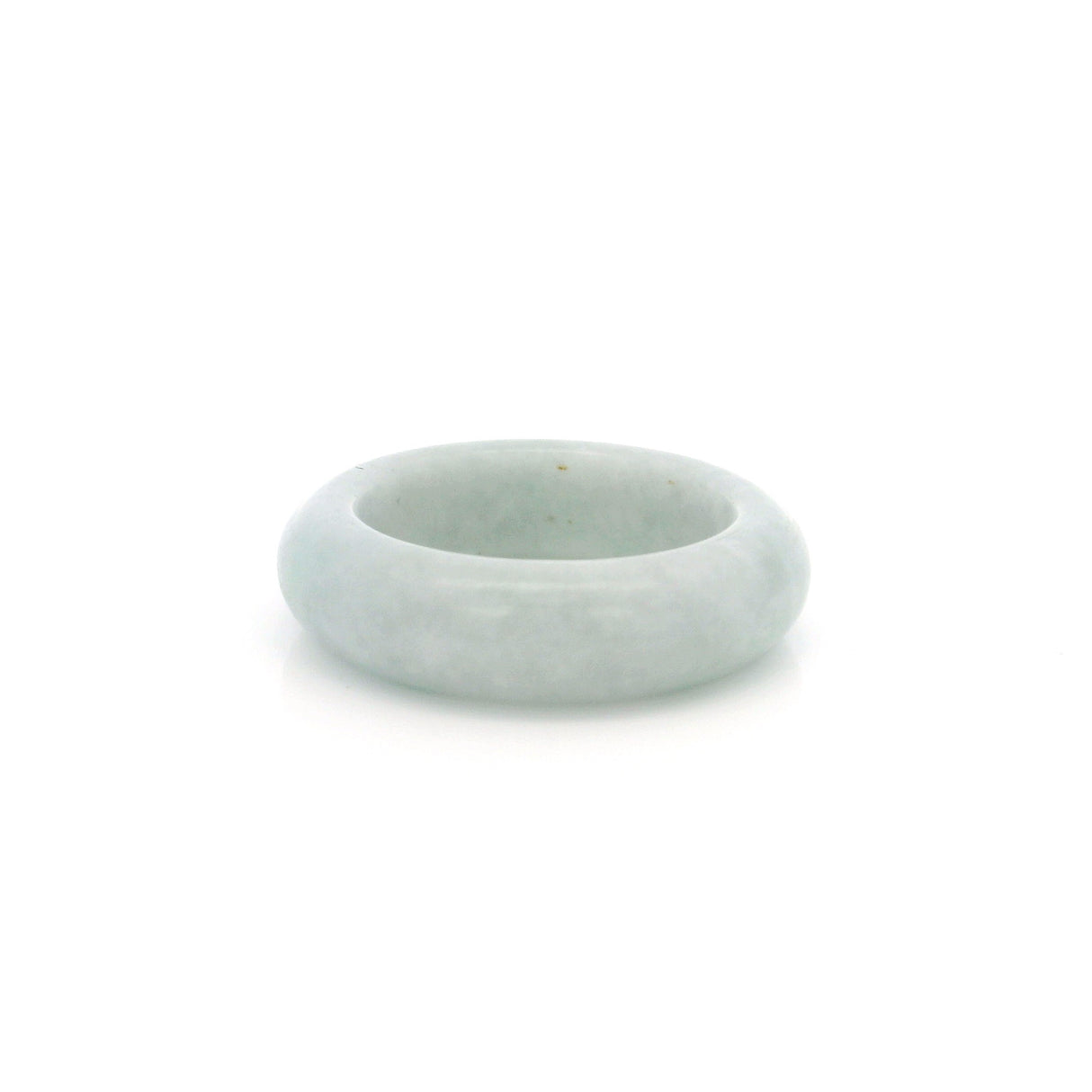 Burmese Jade Gemstone Ring - Solid Stone Carving
