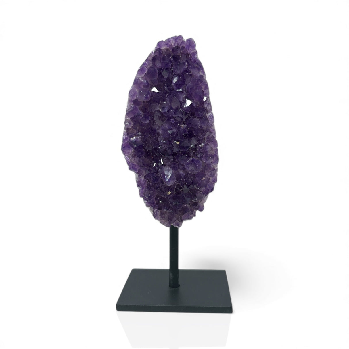 Amethyst Druze Polished Freeform Mini on Pin Stand - Large