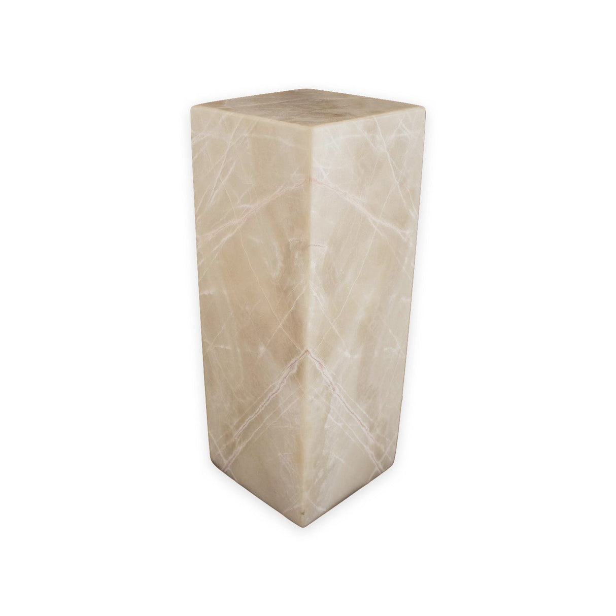 Piédestal Luminaire Onyx Caramel Fleur de Cerisier