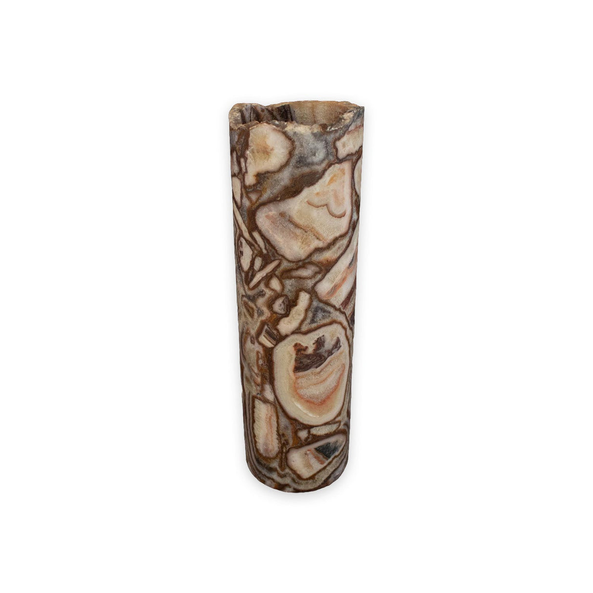 Rosa Onyx Cylinder Luminary 16" x 5"
