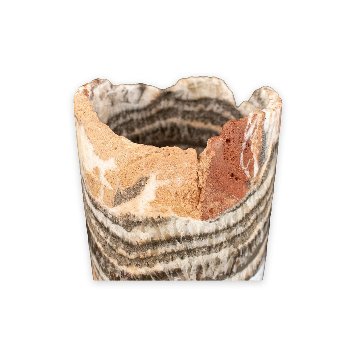 Luminaire cylindrique Onyx Zèbre
