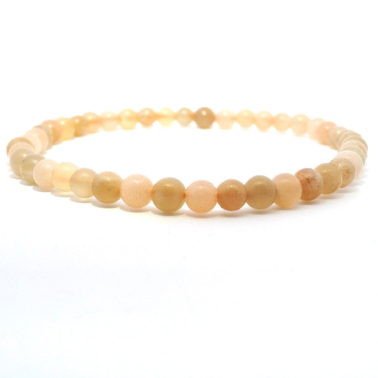 Sunstone 4mm Round Bracelet