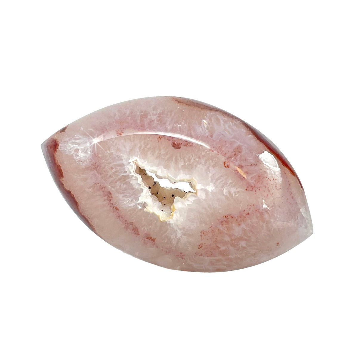 Agate Druze Geode Eye From Brazil
