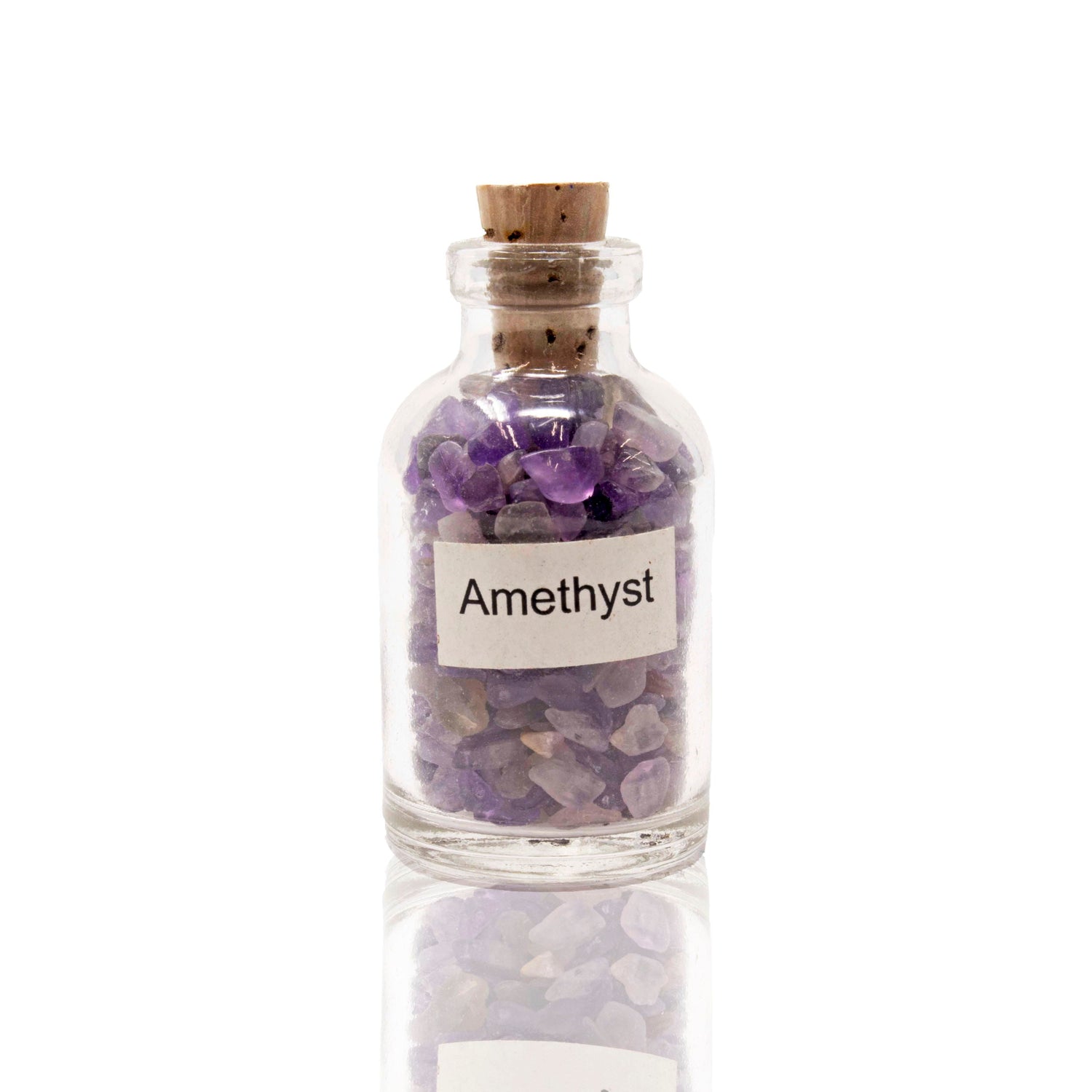 Individual Gemstone Bottle - Amethyst