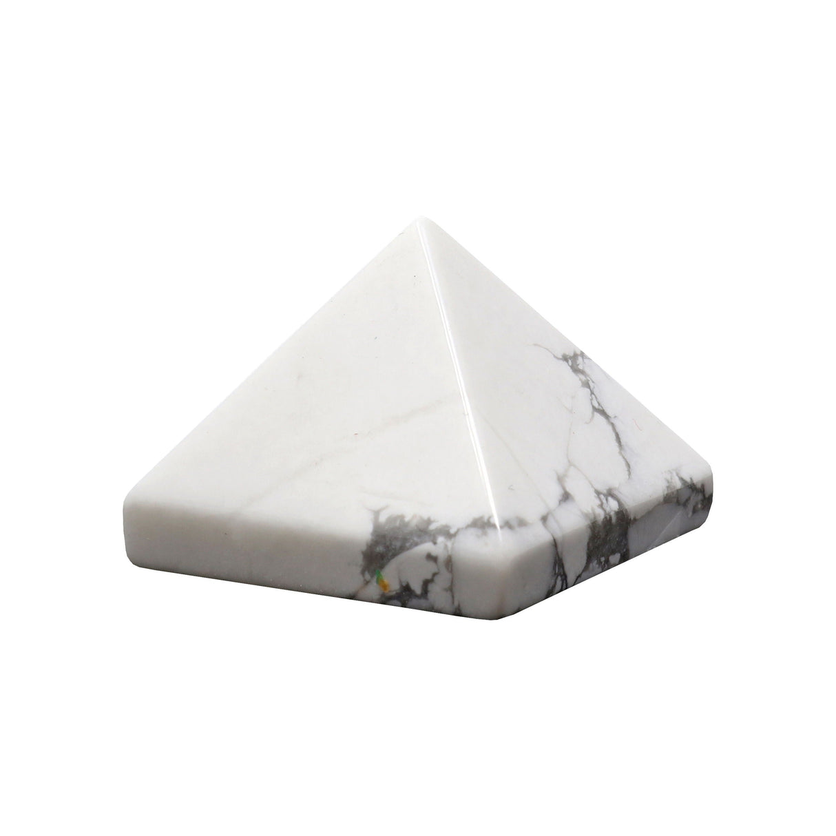 Howlite Pyramid 1"