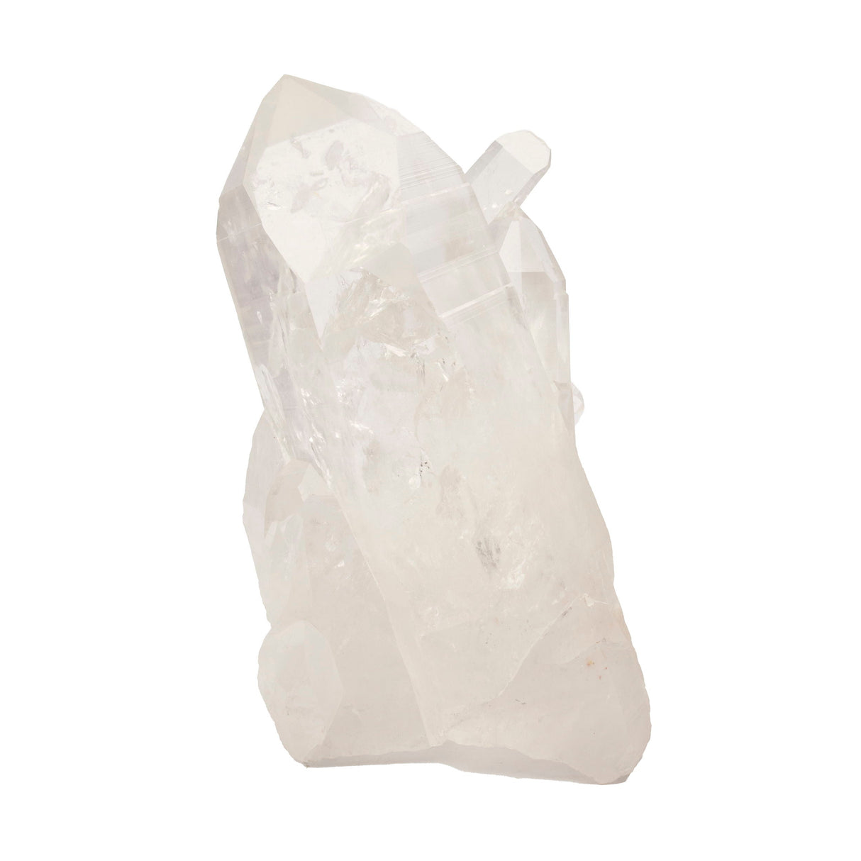 Lemurian Quartz Crystal Point Cluster - Unpolished