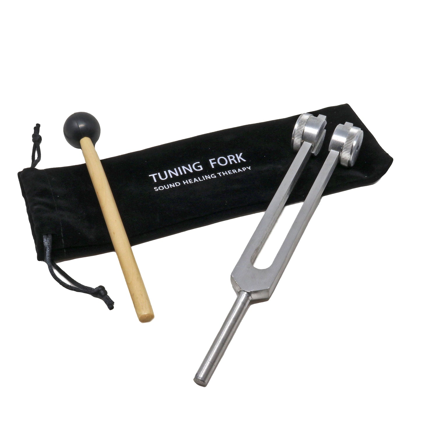 Heart Om 136.10hz Metal Tuning Fork with Striker