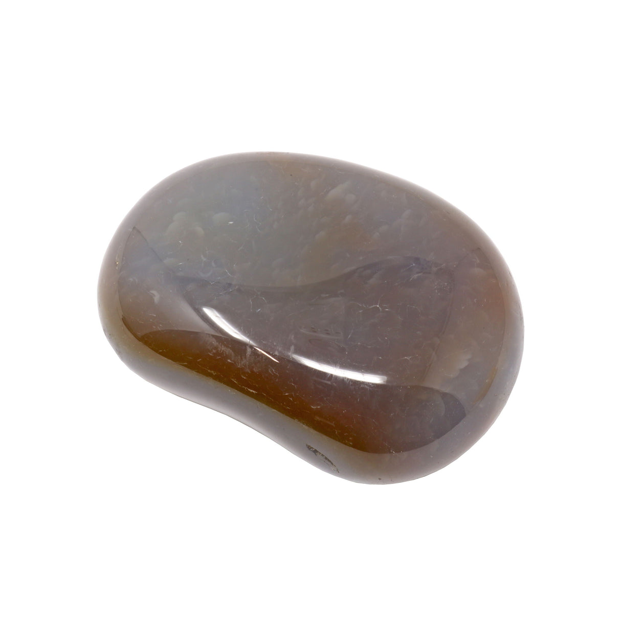 Agate Palm Stone - Royal Blue