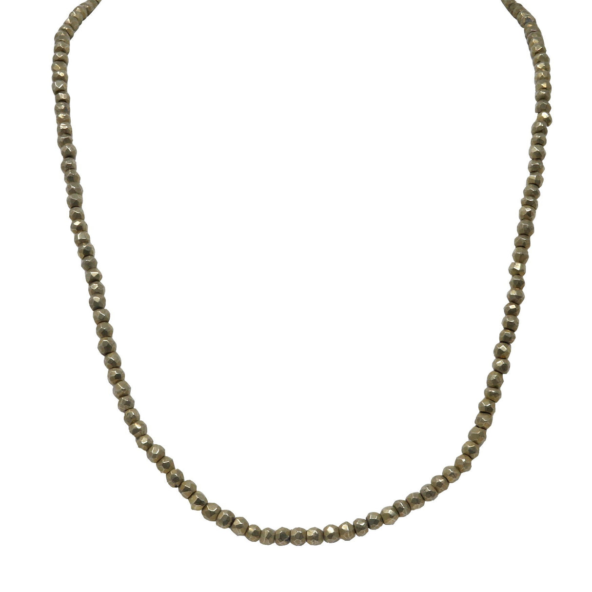 Peruvian Pyrite Beaded Chain