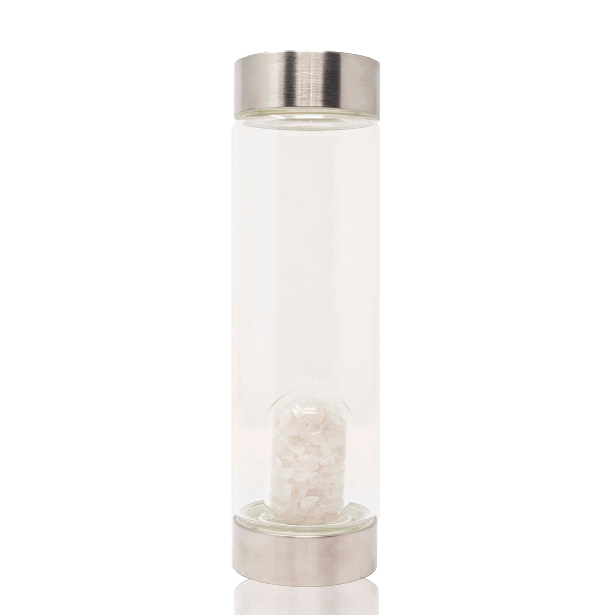 Crystal Water Bottle With Dome