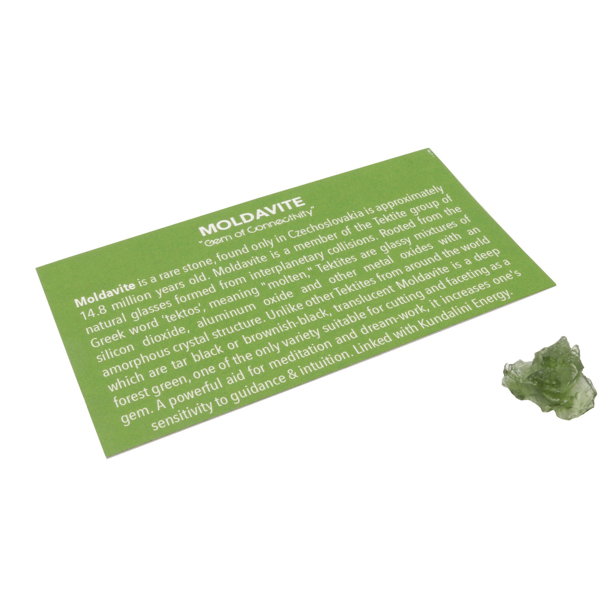 Moldavite Tektite Nugget Small (Singles)