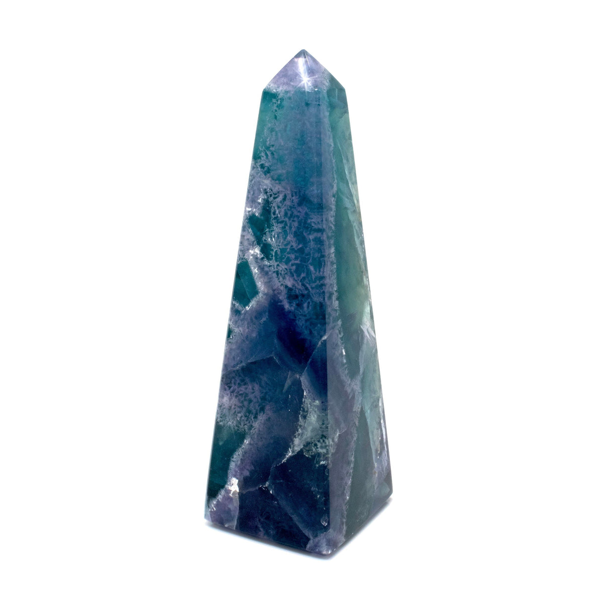 Rainbow Fluorite Obelisk