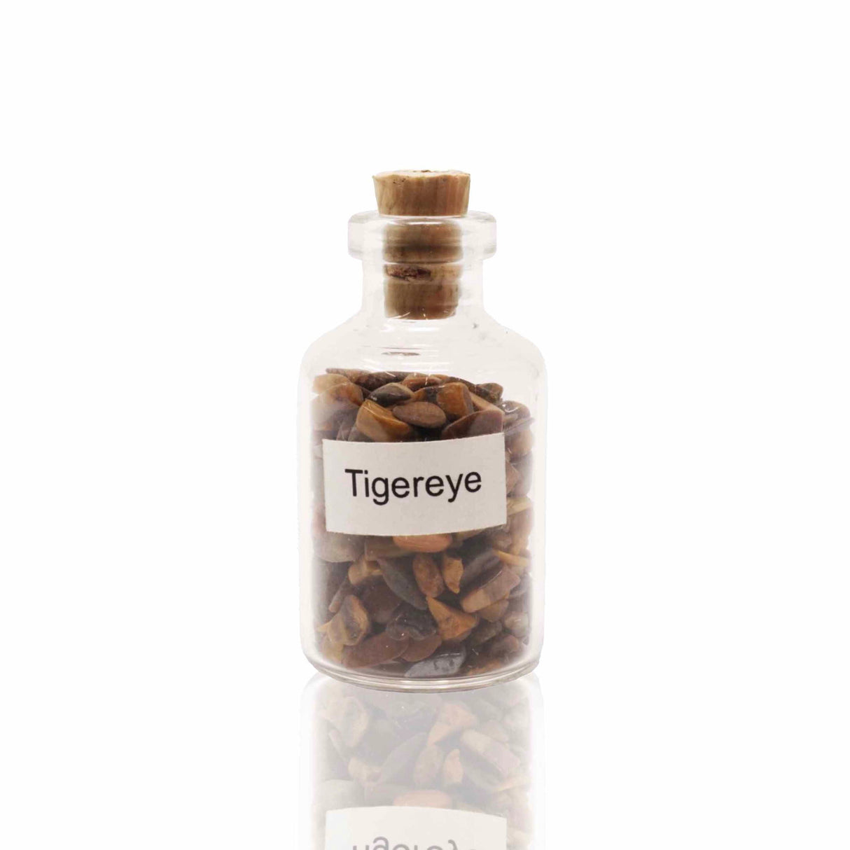 Individual Gemstone Bottle - Tigers Eye