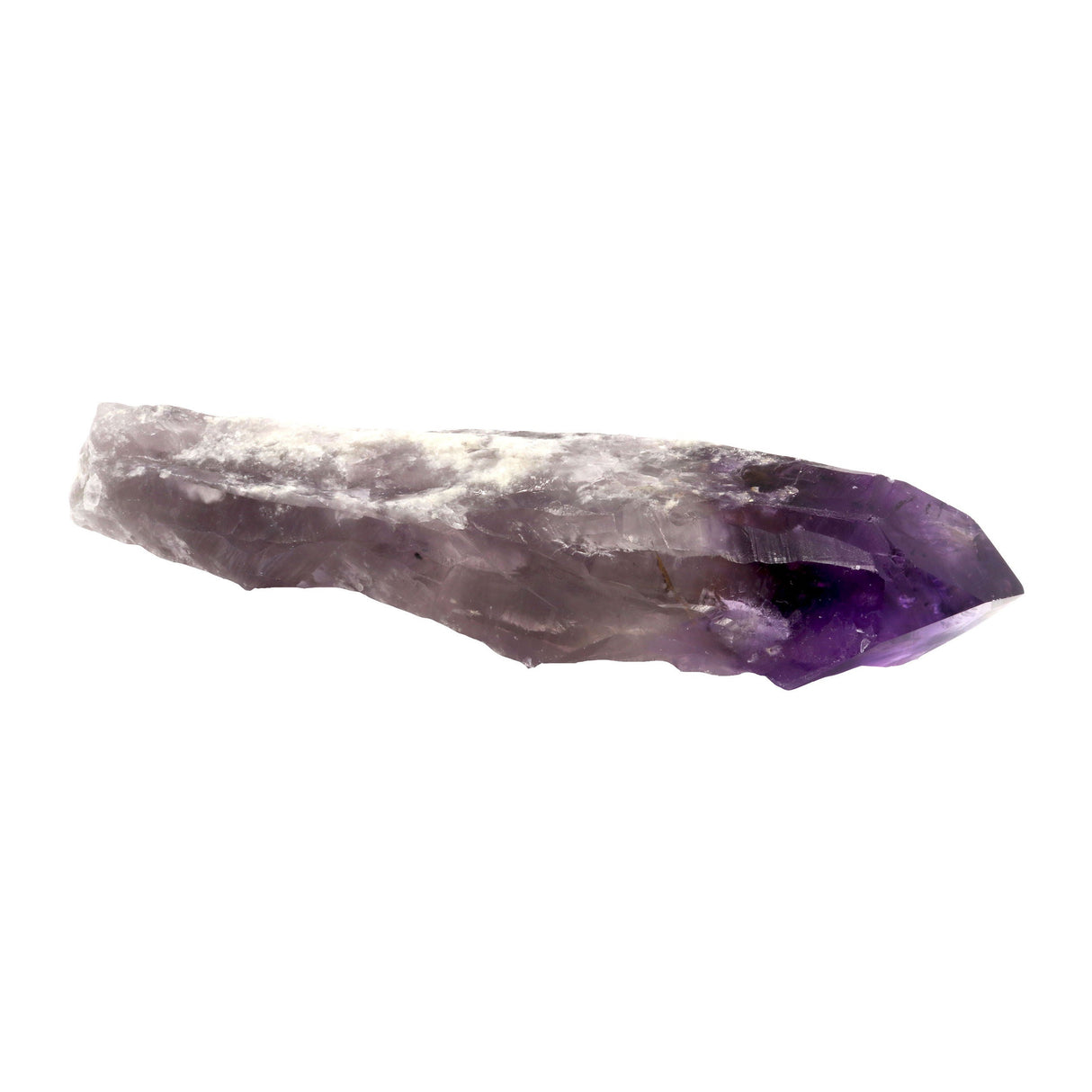 Bahia Amethyst Crystal Point with Phantom Inclusions