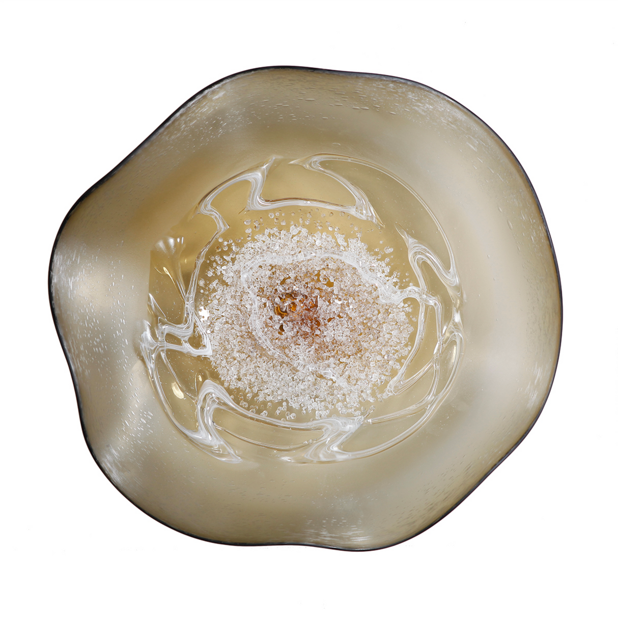 Wall Plate Large - Brown Hard Candy