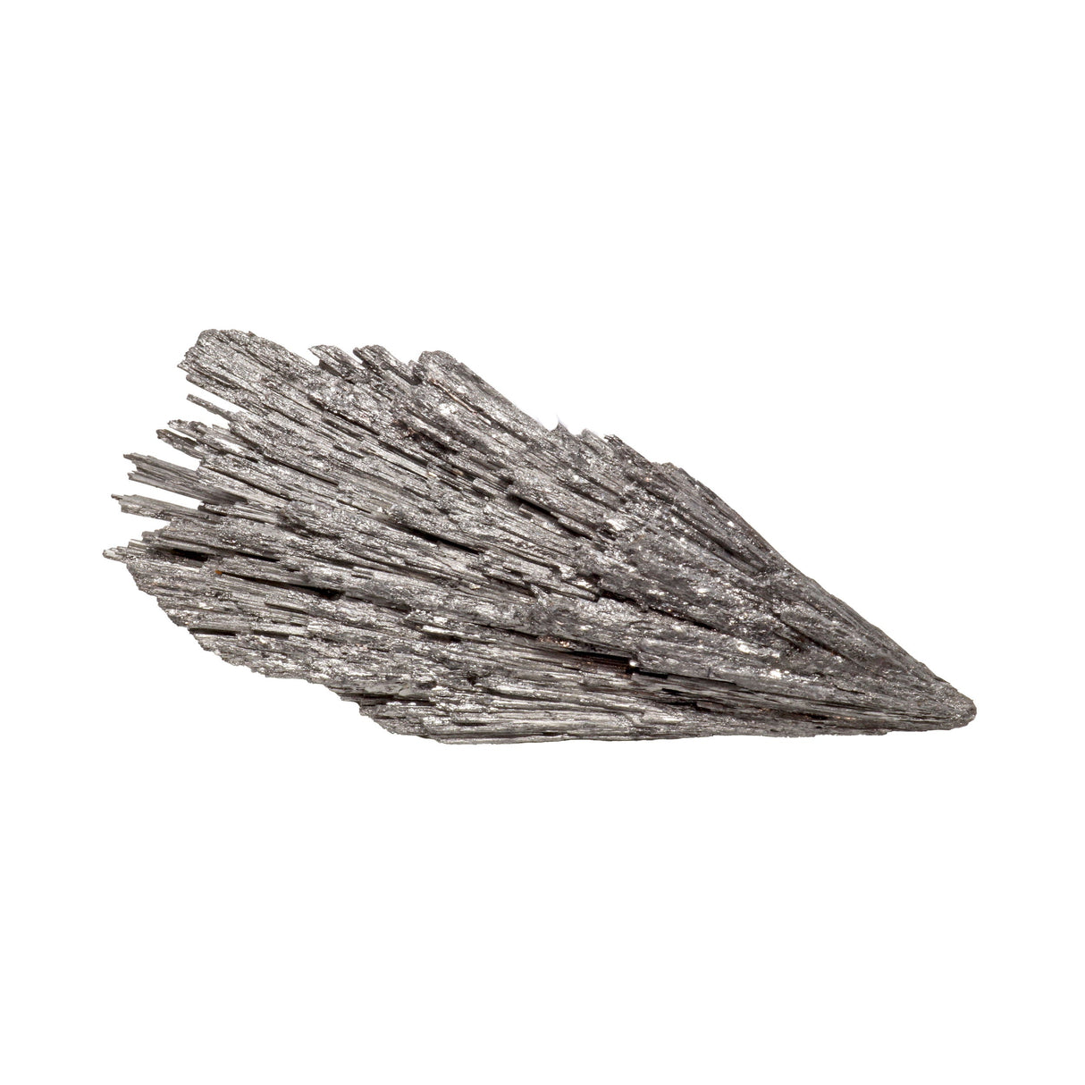 Coated Kyanite Specimen in Rhodium