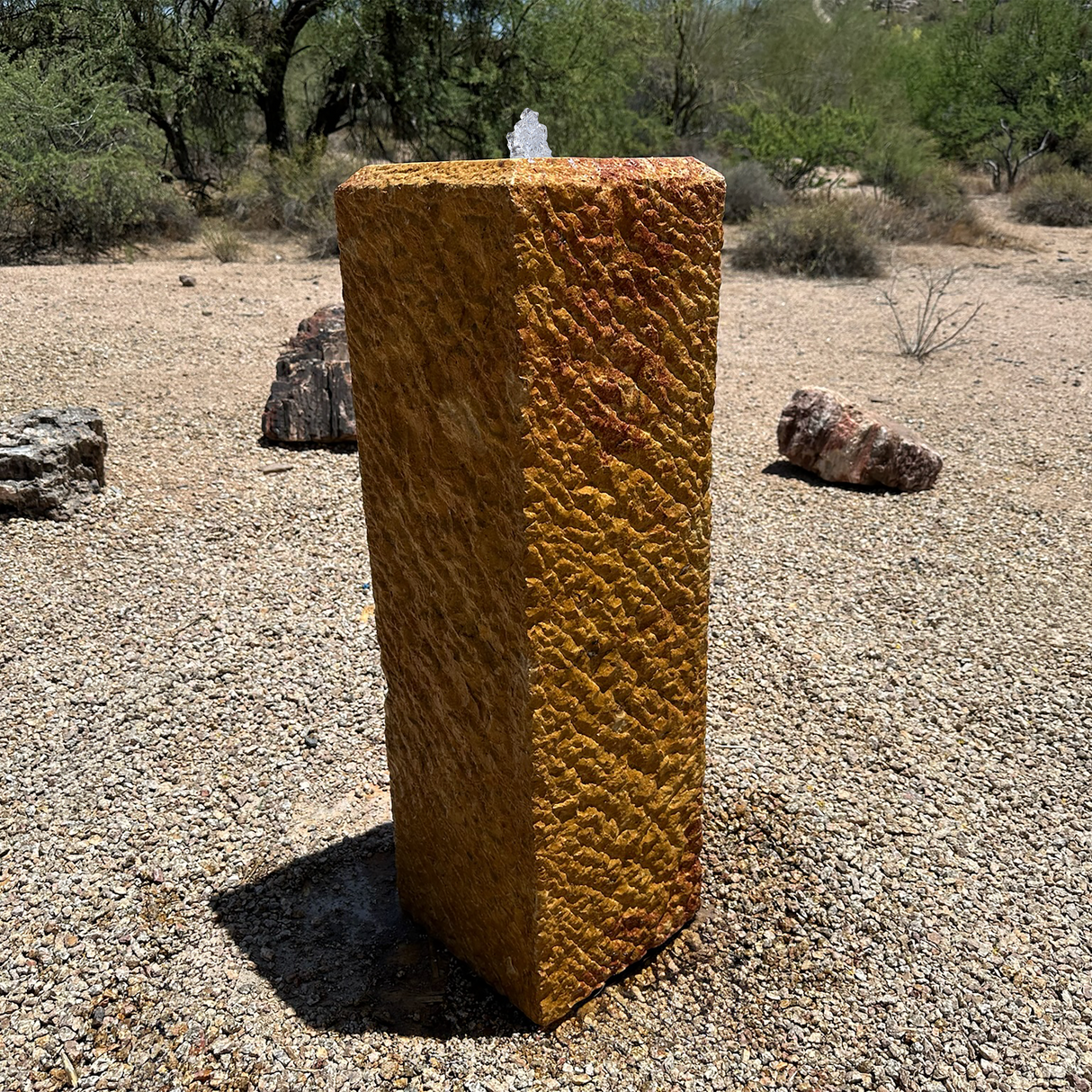 Carmel Travertine Fountain Set