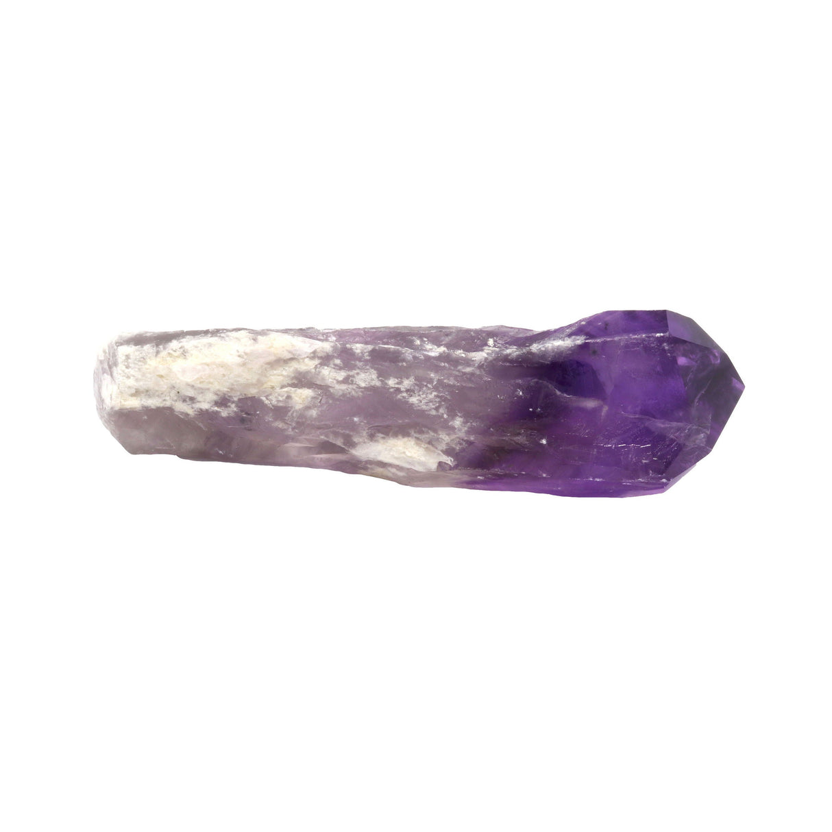 Bahia Amethyst Crystal Point with Phantom Inclusions