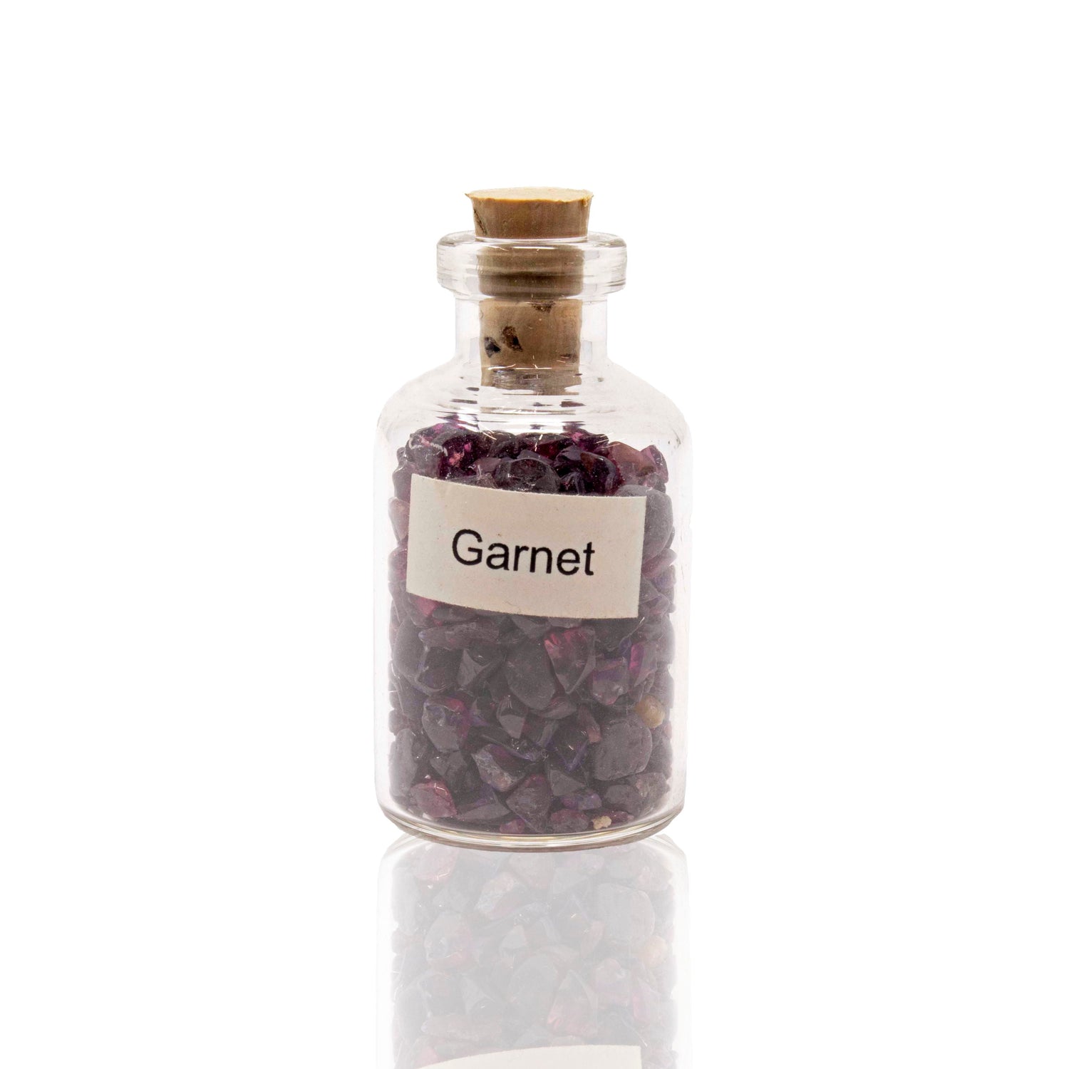 Individual Gemstone Bottle - Garnet