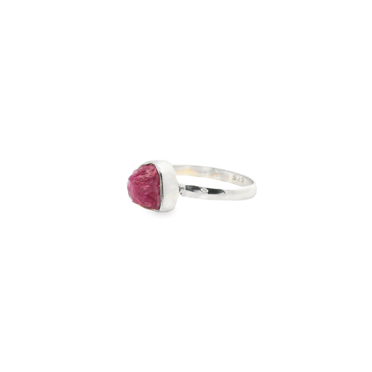 Ruby Nugget Dot Ring