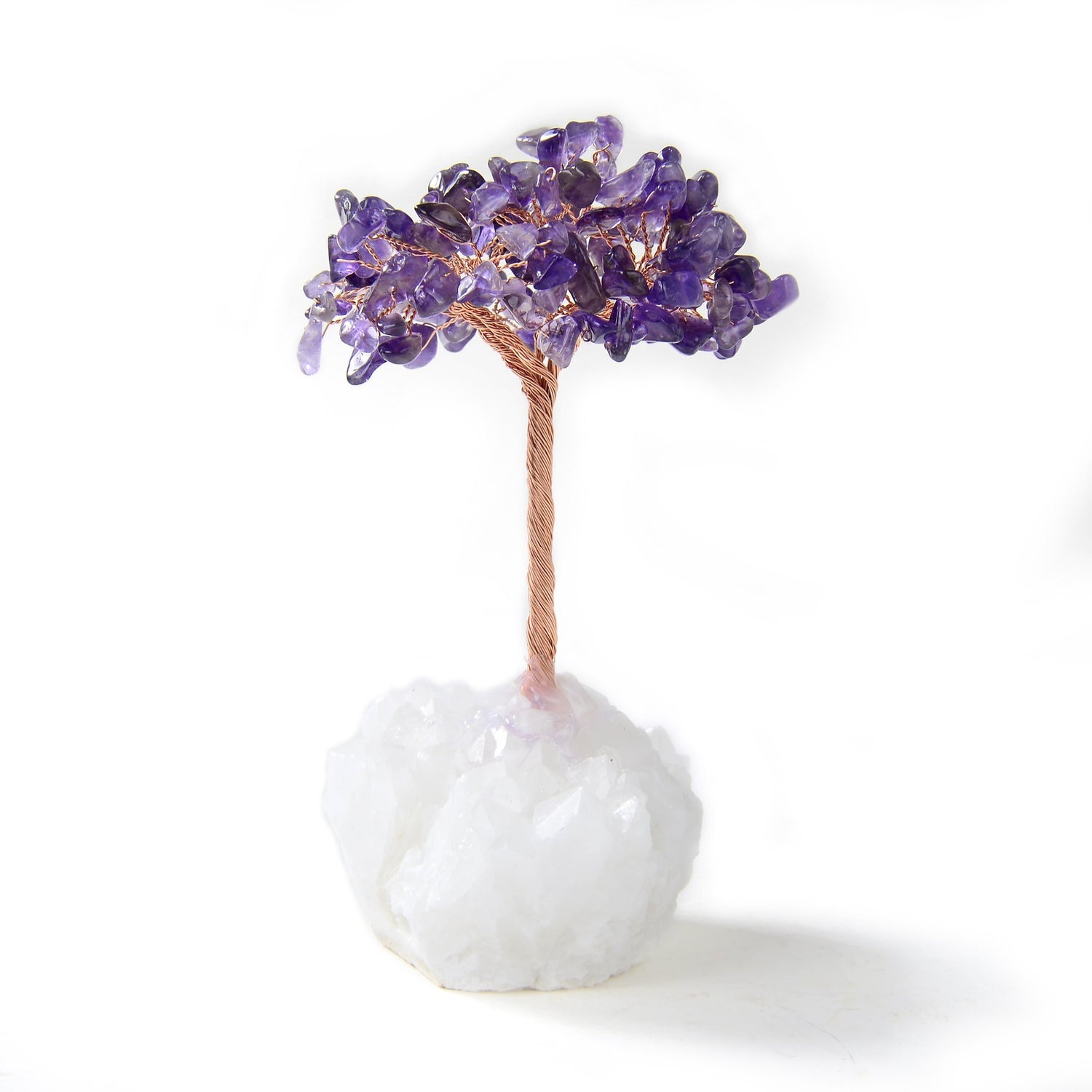 Beaded Gemstone Crystal Tree