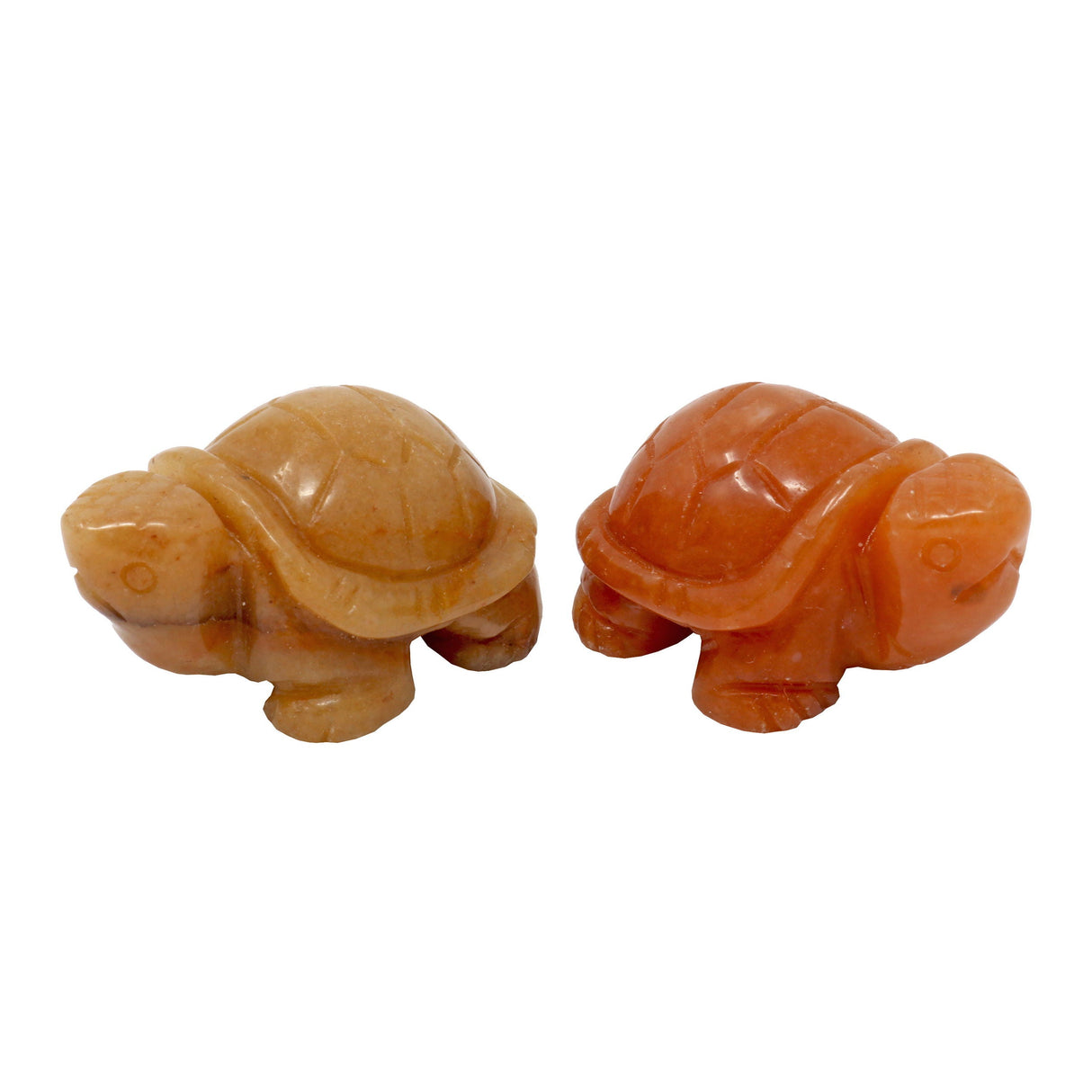 Red Aventurine Turtle Carving (Singles)