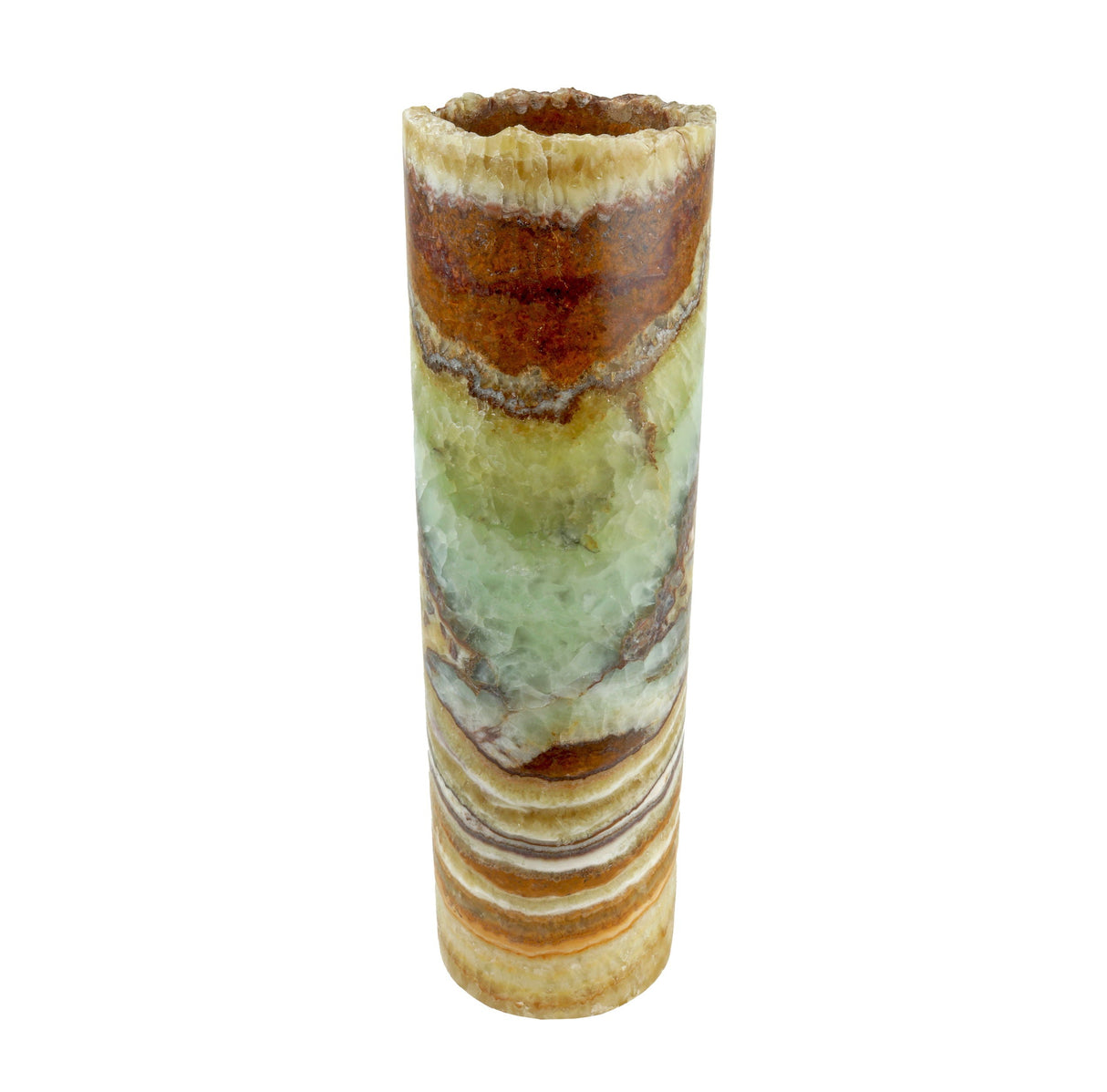 Aqua Onyx Cylinder Luminary