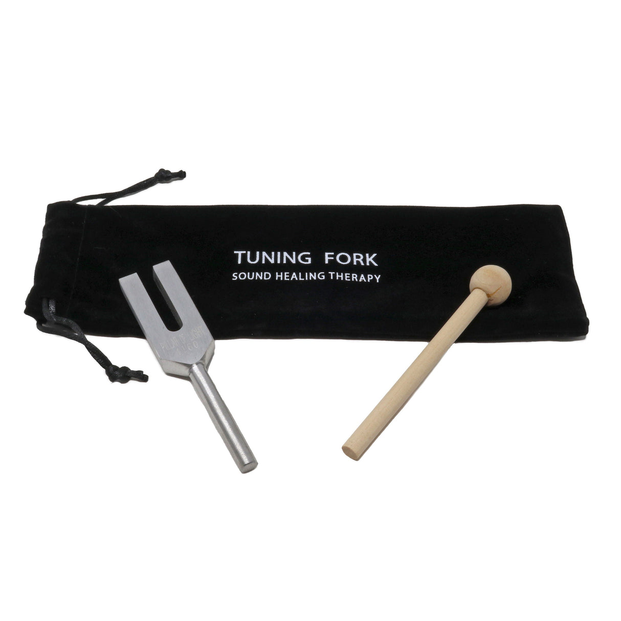 4160hz Metal Tuning Fork with Striker - Pillar of Light