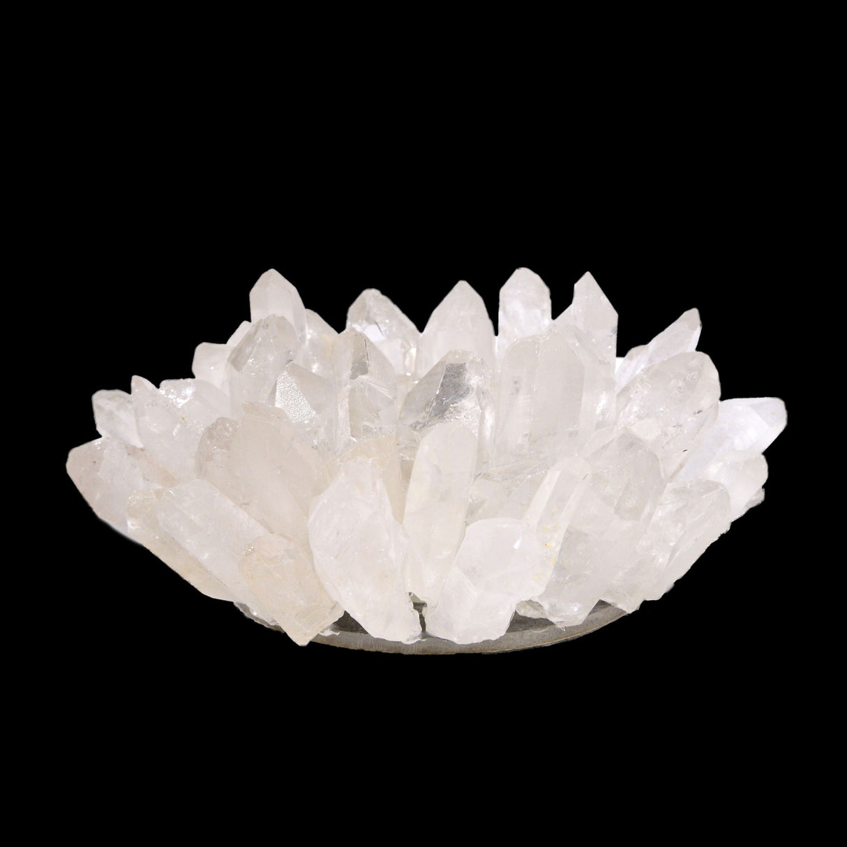 Quartz Crystal Point Candle Holder