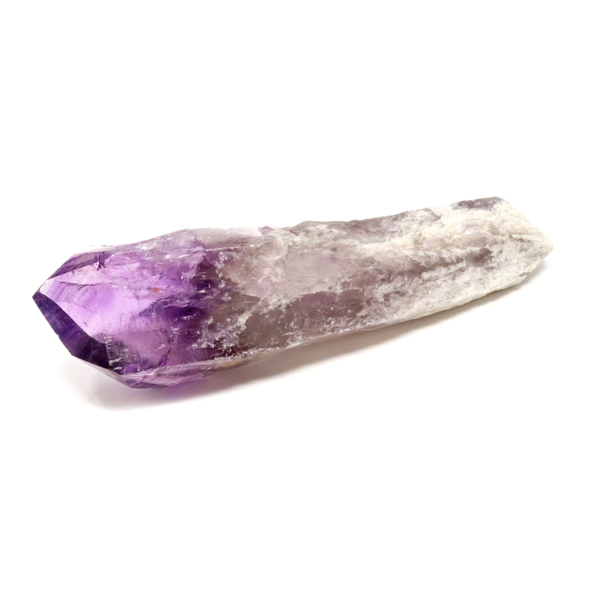 Bahia Amethyst Crystal Point with Phantom Inclusions