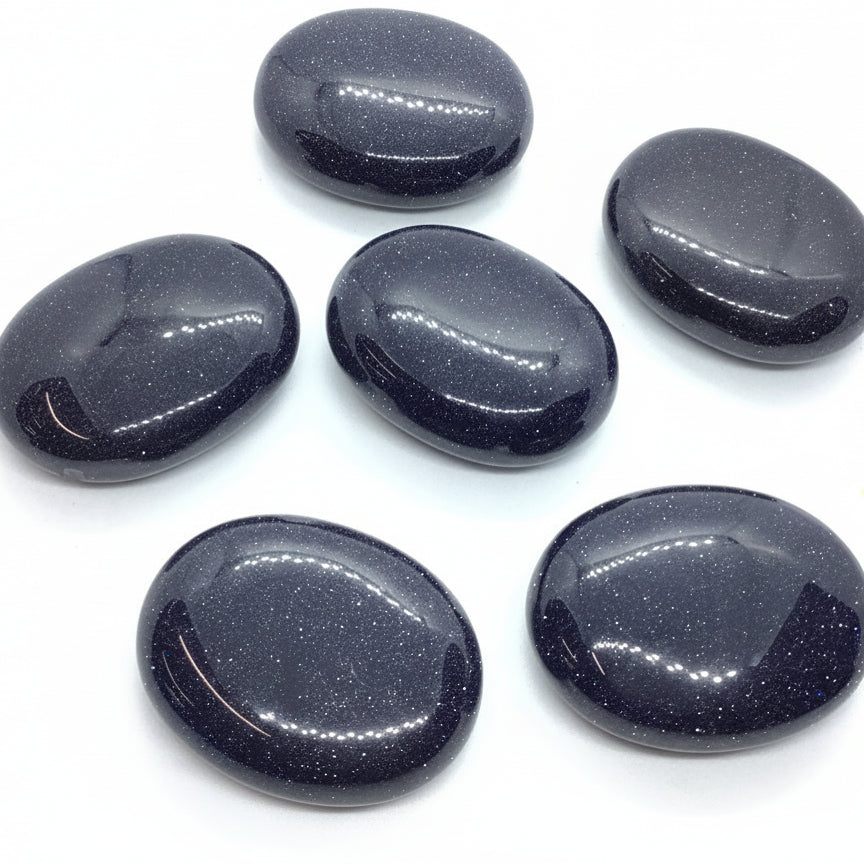 View of Blue Goldstone Pillow