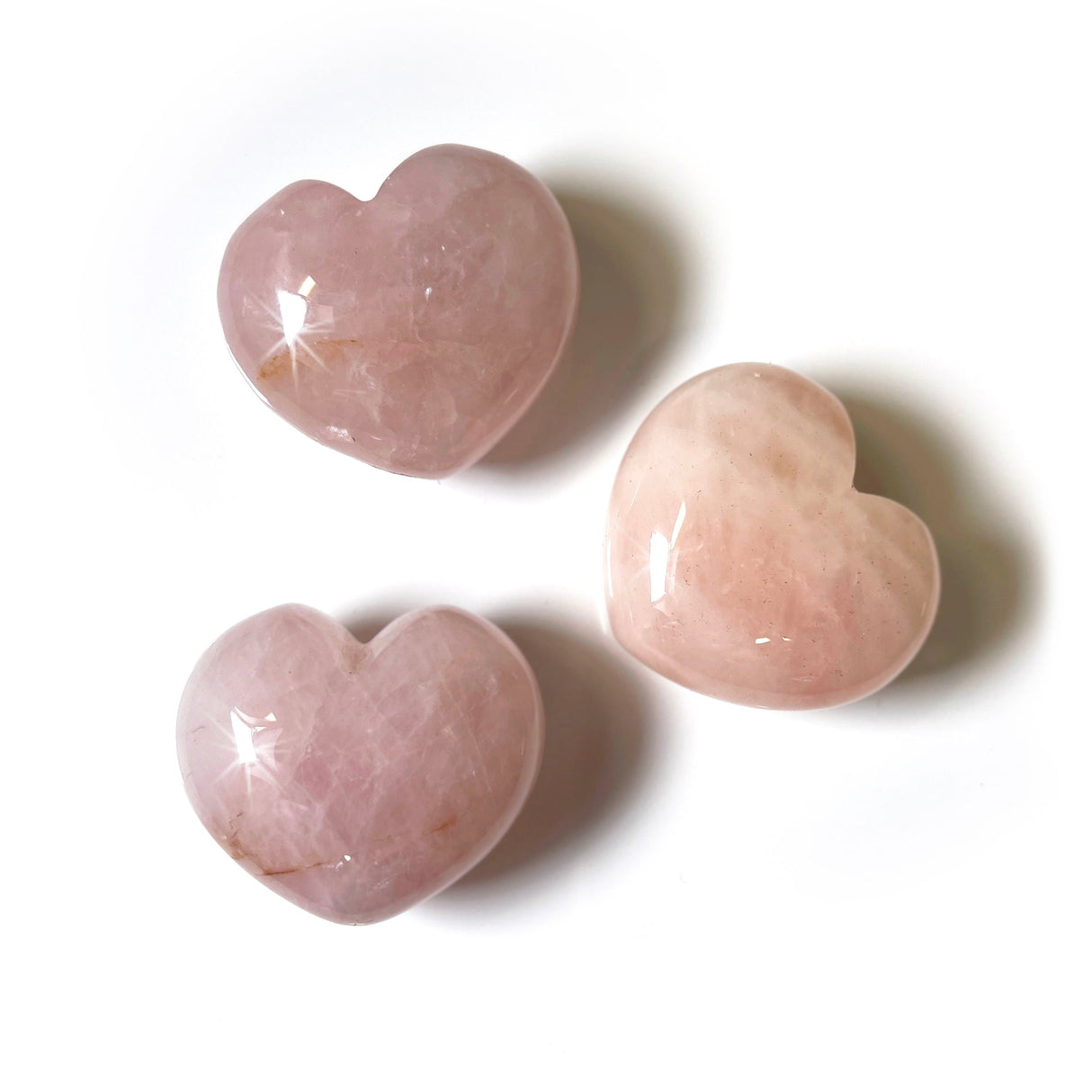 Rose Quartz Puffy Heart (Singles)